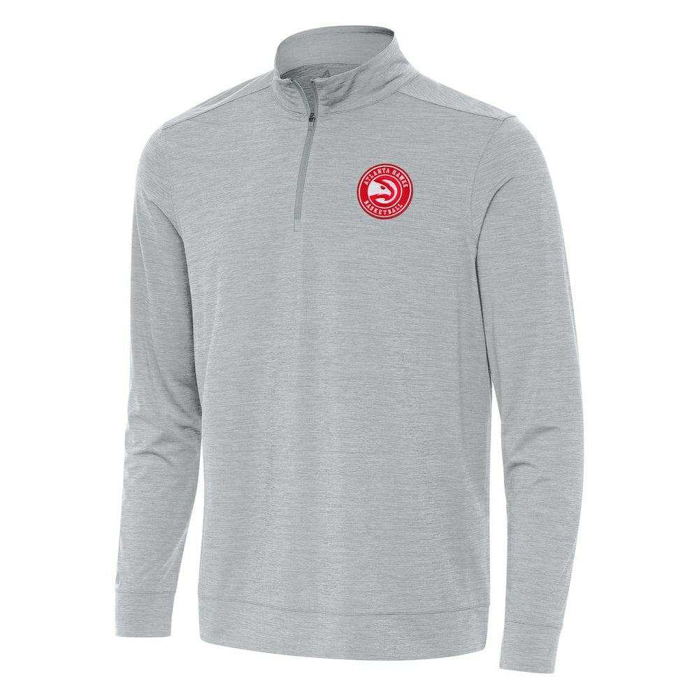 NBA Atlanta Hawks Antigua Bright Quarter-Zip Top