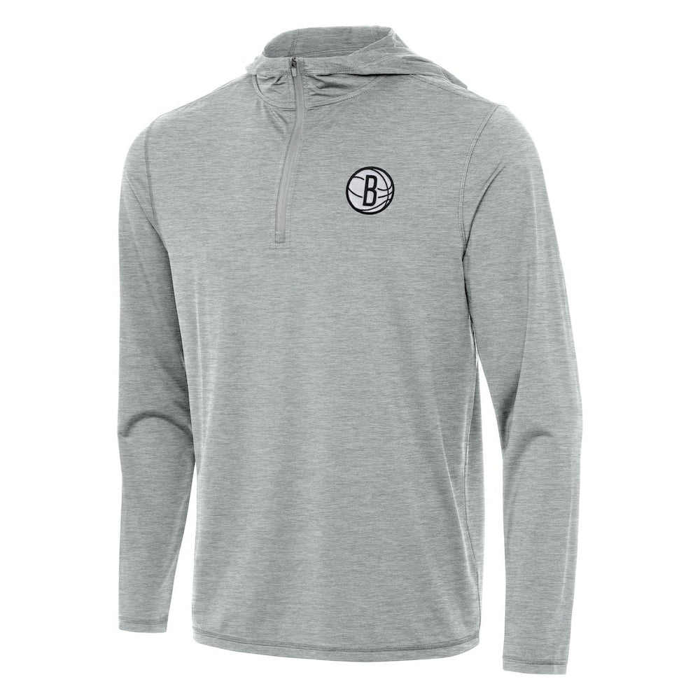 NBA Brooklyn Nets Antigua Tidy Quarter-Zip Hoodie