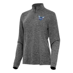 NBA Charlotte Hornets Antigua Women's Mentor Quarter-Zip Mock Long Sleeve Top