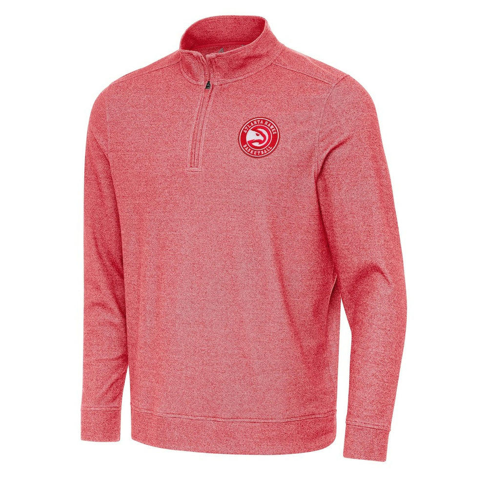NBA Atlanta Hawks Antigua Subtle Quarter-Zip Sweatshirt