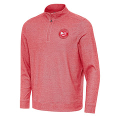 NBA Atlanta Hawks Antigua Subtle Quarter-Zip Sweatshirt