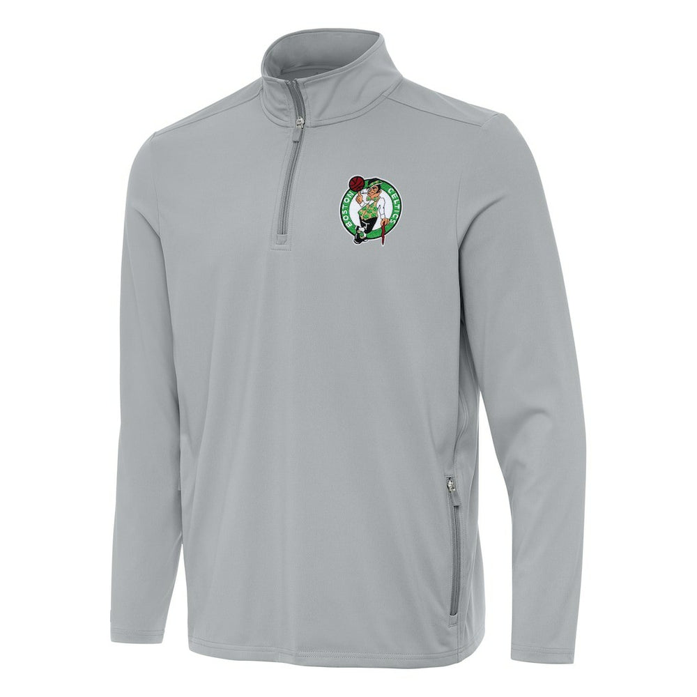 NBA Boston Celtics Antigua Perilous Quarter-Zip Sweatshirt