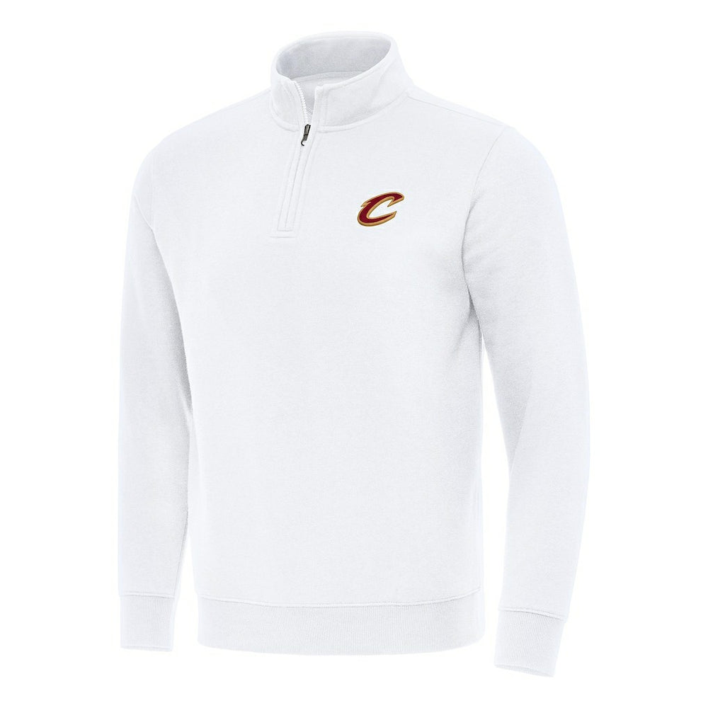 NBA Cleveland Cavaliers Antigua Victory Quarter-Zip Mock Sweatshirt sale