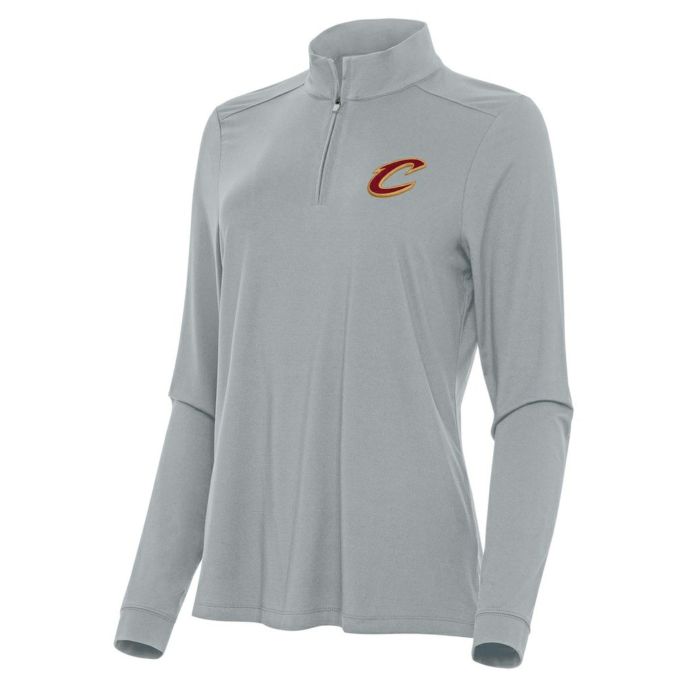 NBA Cleveland Cavaliers Antigua Women's Intent Quarter-Zip Top sale