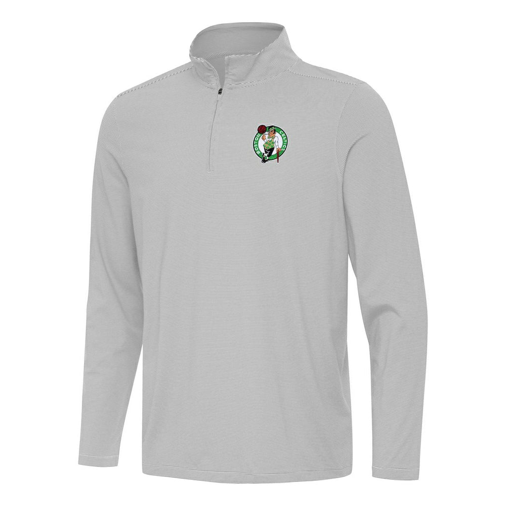 NBA Boston Celtics Antigua Twine Quarter-Zip Top