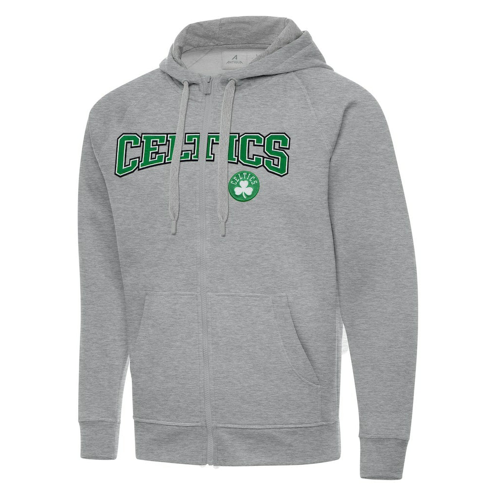 NBA Boston Celtics Antigua Big & Tall Victory Full-Zip Hoodie Jacket