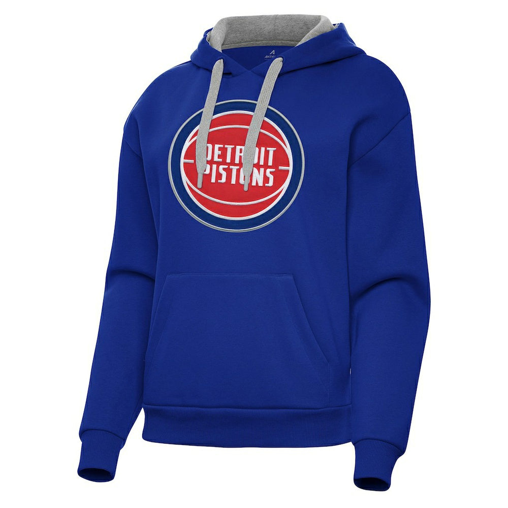 NBA Detroit Pistons Antigua Women's Victory Pullover Hoodie sale