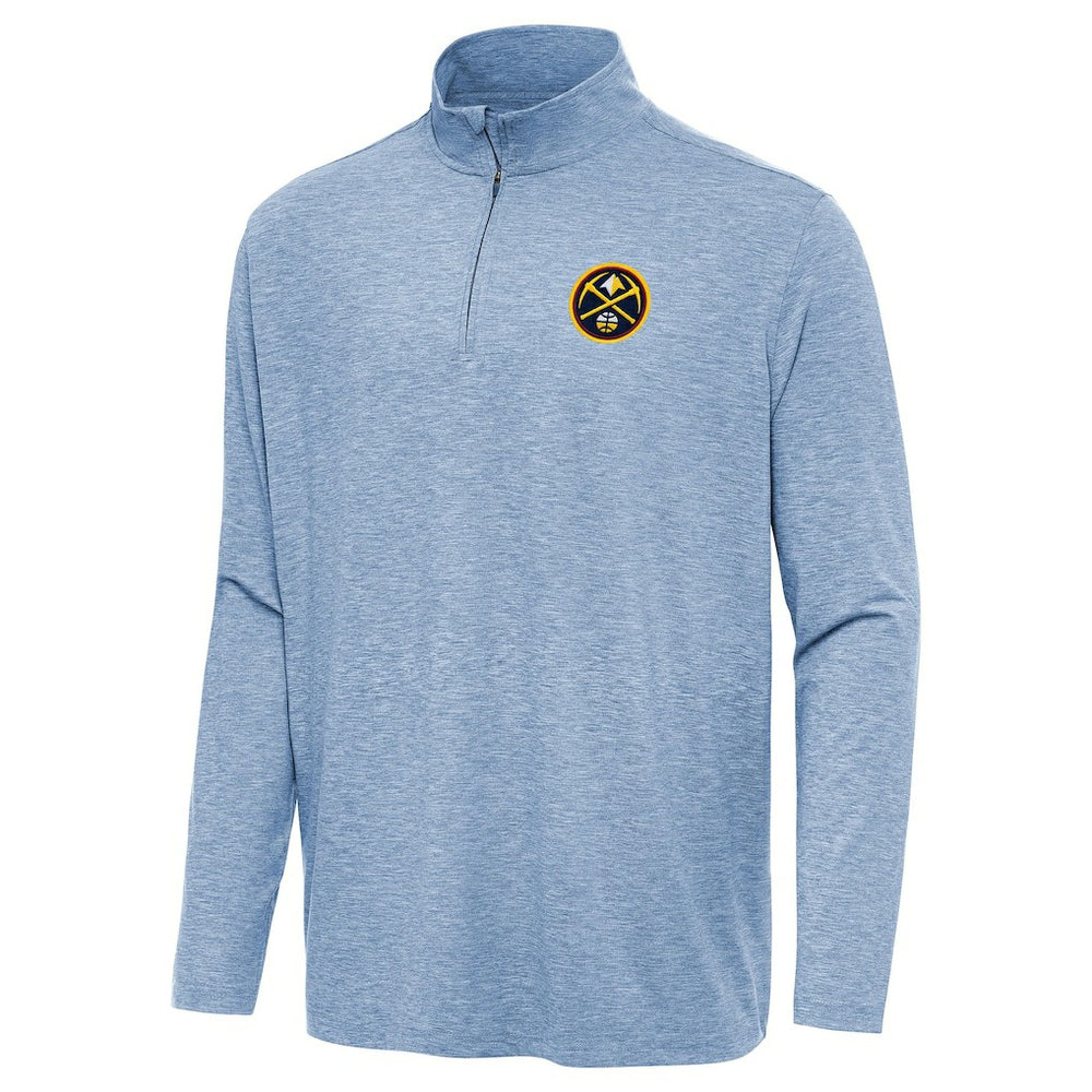 NBA Denver Nuggets Antigua Hunk Quarter-Zip Top sale