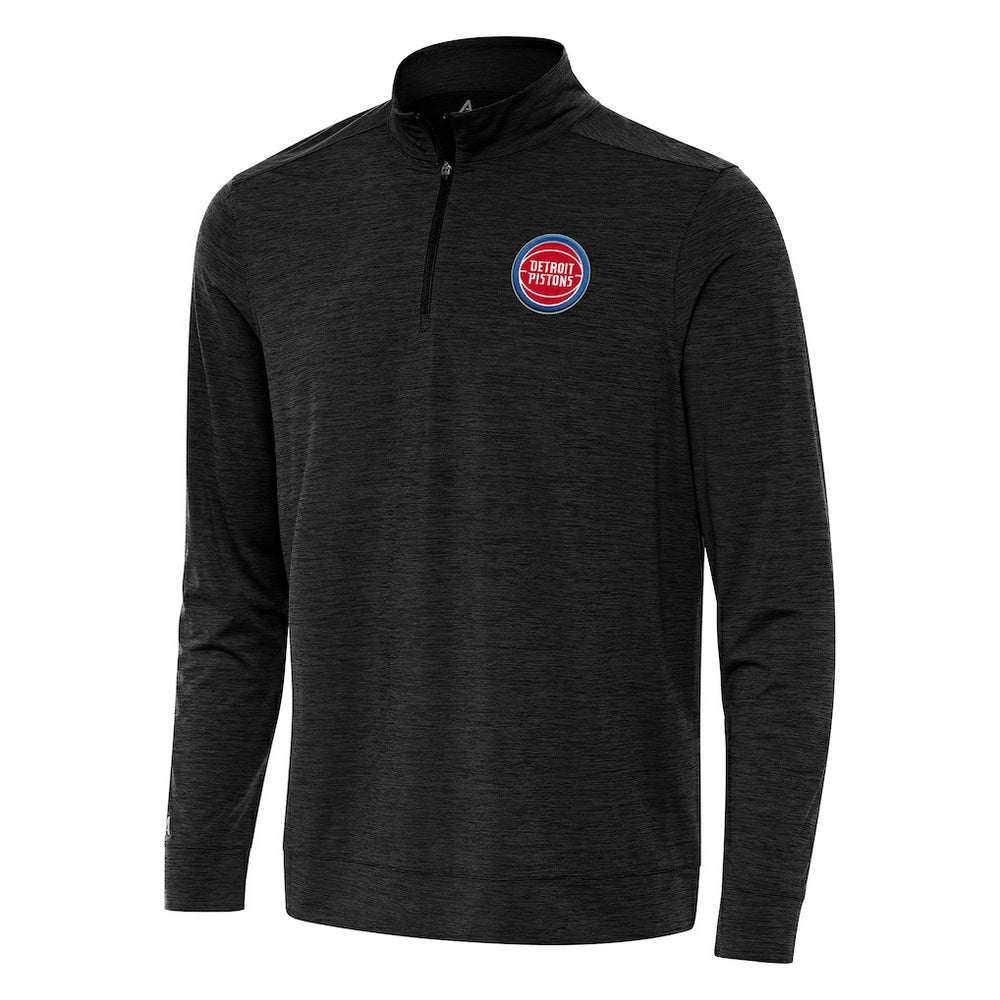 NBA Detroit Pistons Antigua Bright Quarter-Zip Top sale
