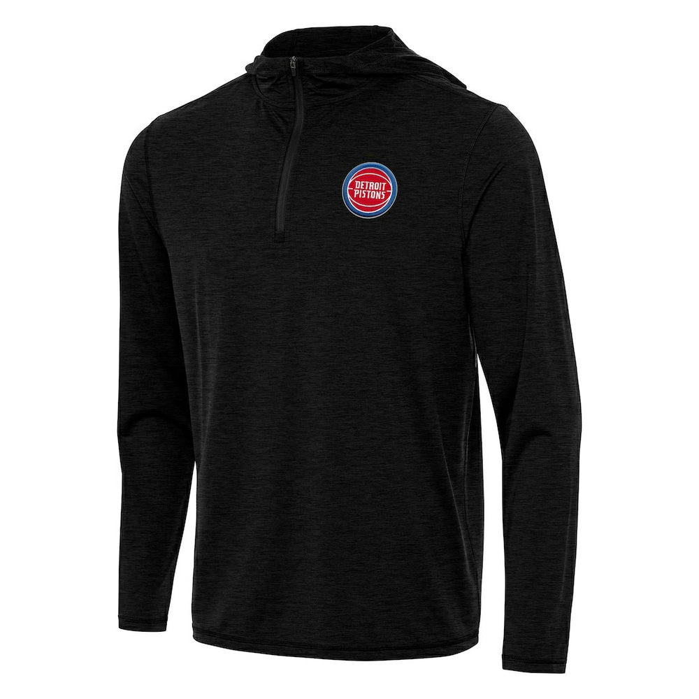 NBA Detroit Pistons Antigua Tidy Quarter-Zip Hoodie sale