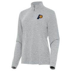 NBA Indiana Pacers Antigua Women's Mentor Quarter-Zip Mock Long Sleeve Top