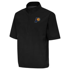NBA Indiana Pacers Antigua Brisk Quarter-Zip Windbreaker