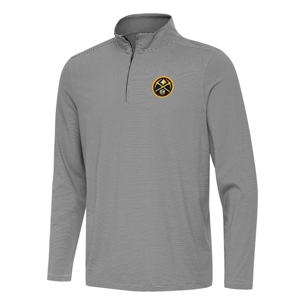 NBA Denver Nuggets Antigua Twine Quarter-Zip Top sale