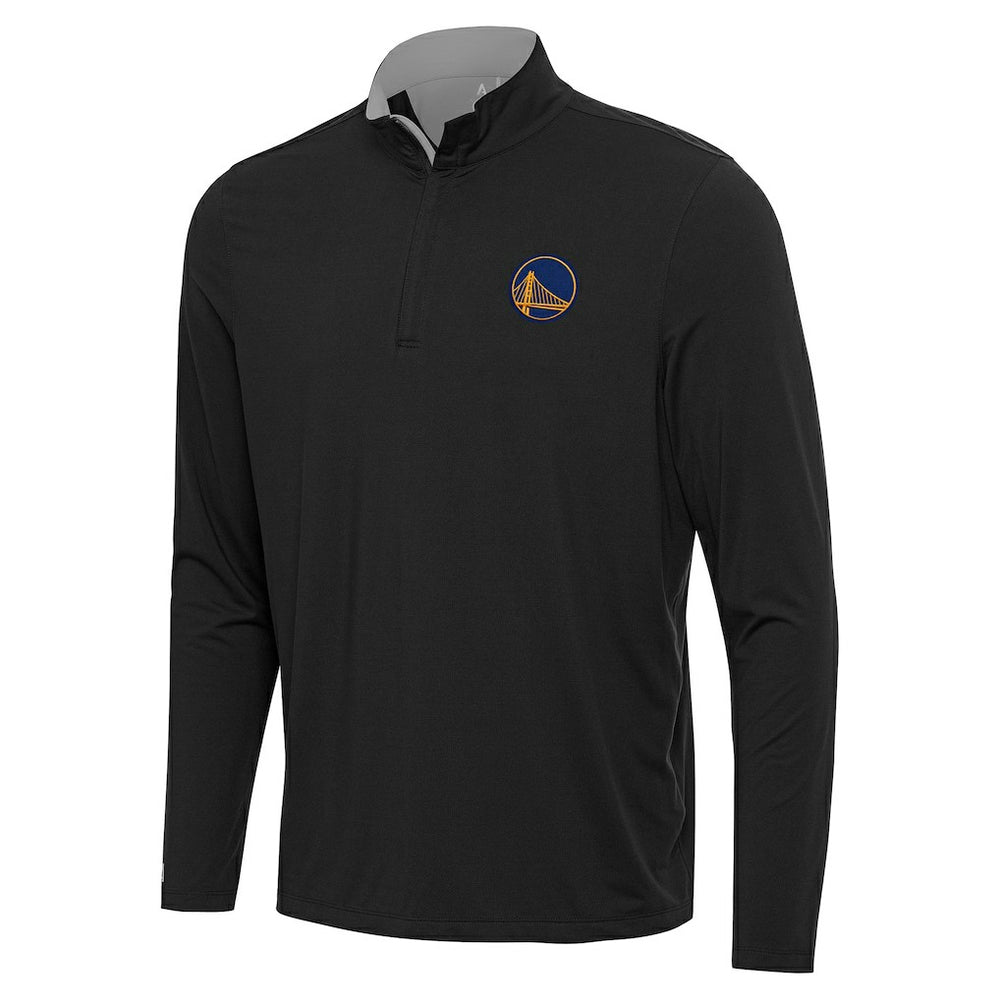 NBA Golden State Warriors Antigua Content Quarter-Zip Top sale