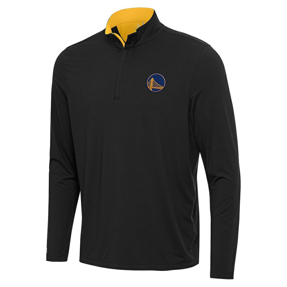 NBA Golden State Warriors Antigua Content Quarter-Zip Top sale