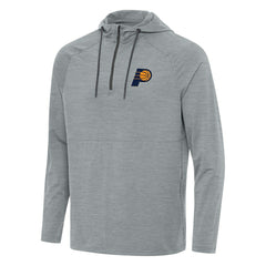 NBA Indiana Pacers Antigua Spikes Raglan Quarter-Zip Hoodie
