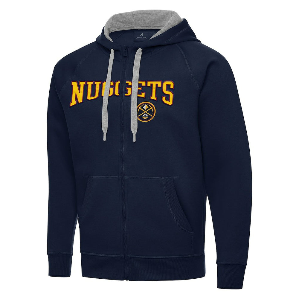 NBA Denver Nuggets Antigua Big & Tall Victory Full-Zip Hoodie Jacket sale