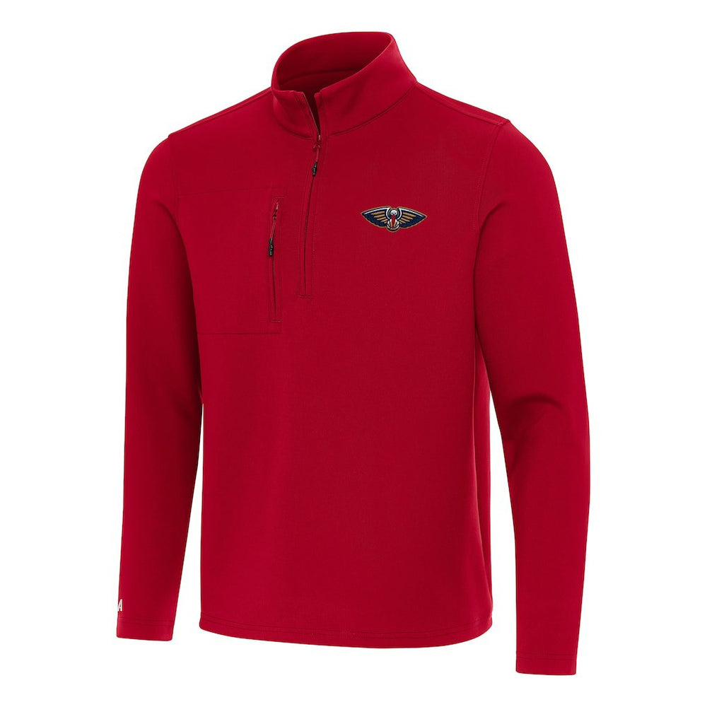 NBA New Orleans Pelicans Antigua Insider Quarter-Zip Top