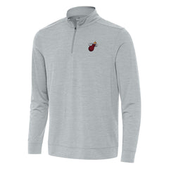 NBA Miami Heat Antigua Bright Quarter-Zip Top