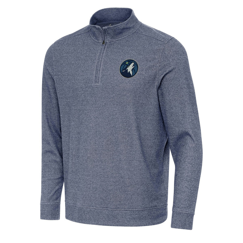 NBA Minnesota Timberwolves Antigua Subtle Quarter-Zip Sweatshirt