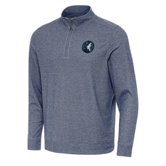 NBA Minnesota Timberwolves Antigua Subtle Quarter-Zip Sweatshirt