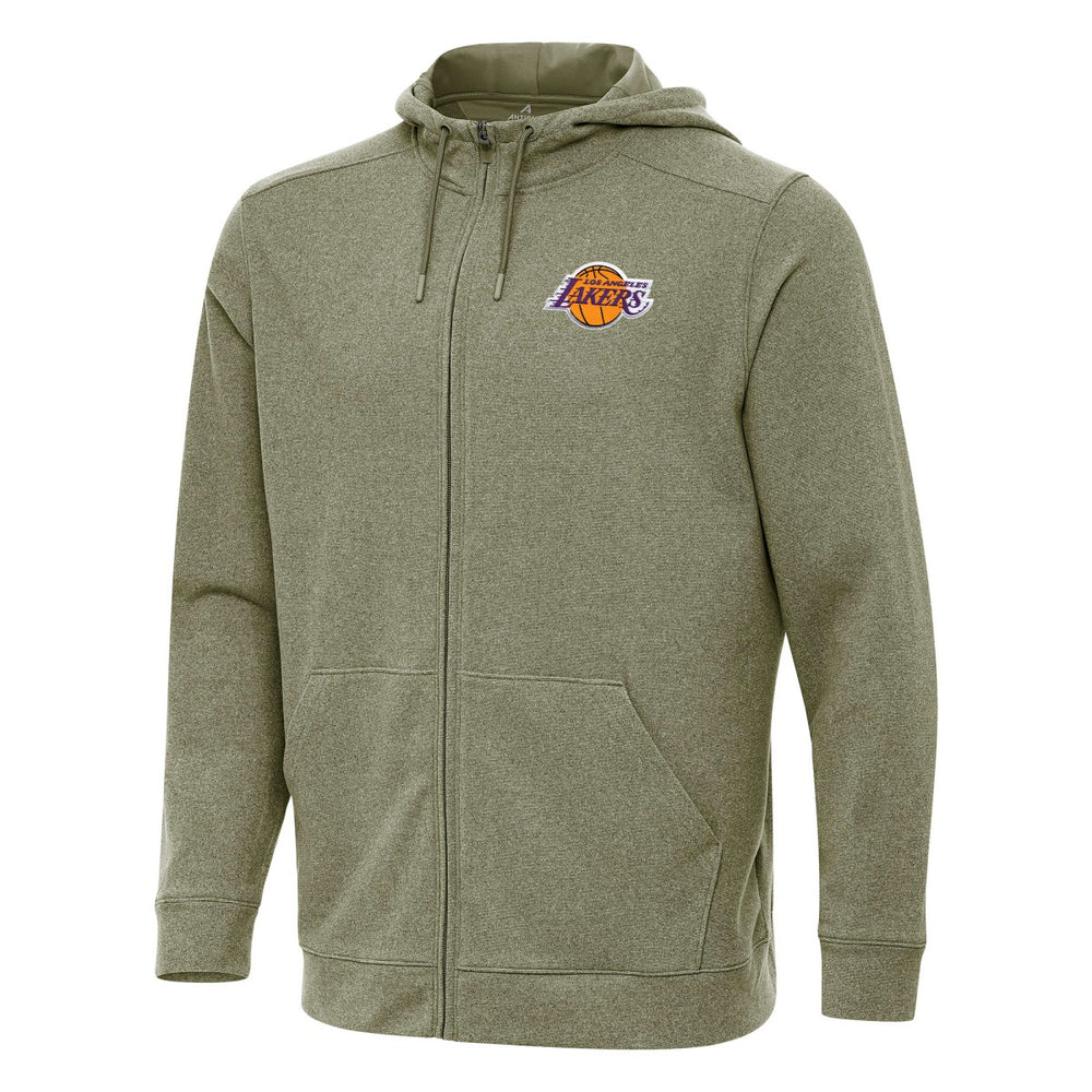 NBA Los Angeles Lakers Antigua Effortless Full-Zip Hoodie Jacket