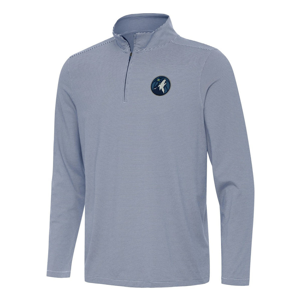 NBA Minnesota Timberwolves Antigua Twine Quarter-Zip Top