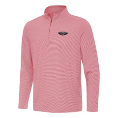NBA New Orleans Pelicans Antigua Twine Quarter-Zip Top
