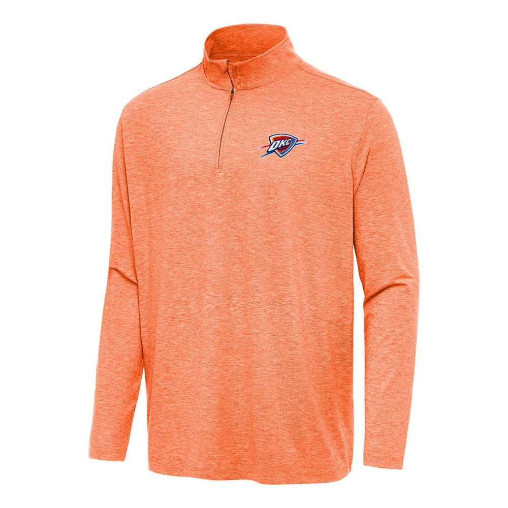 NBA Oklahoma City Thunder Antigua Hunk Quarter-Zip Top