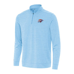 NBA Oklahoma City Thunder Antigua Bright Quarter-Zip Top