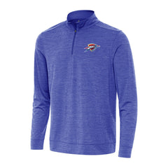 NBA Oklahoma City Thunder Antigua Bright Quarter-Zip Top