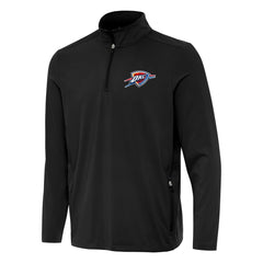NBA Oklahoma City Thunder Antigua Perilous Quarter-Zip Sweatshirt