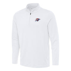 NBA Oklahoma City Thunder Antigua Reprocess Quarter-Zip Top
