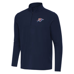 NBA Oklahoma City Thunder Antigua Intent Quarter-Zip Top