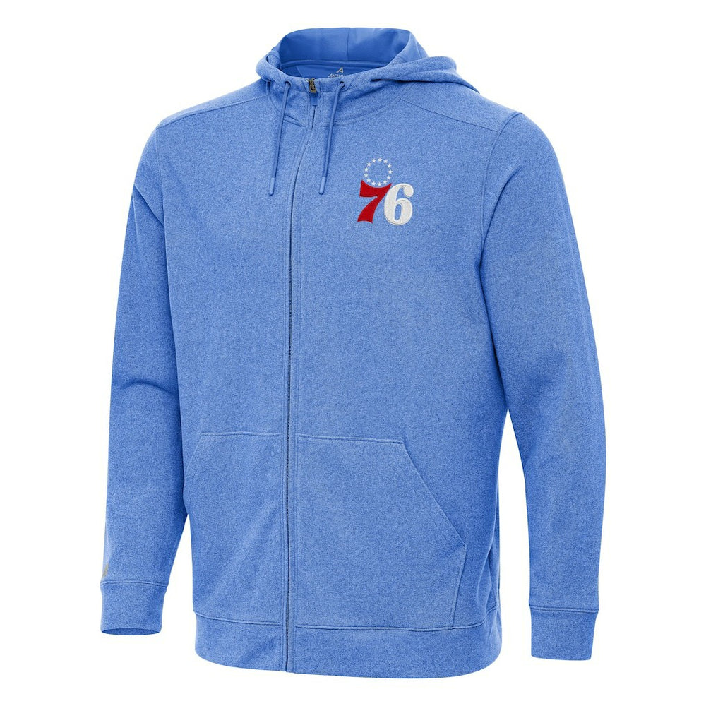 NBA Philadelphia 76ers Antigua Effortless Full-Zip Hoodie Jacket