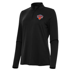NBA New York Knicks Antigua Women's Reprocess Quarter-Zip Top