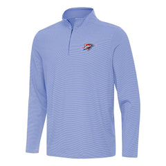 NBA Oklahoma City Thunder Antigua Twine Quarter-Zip Top