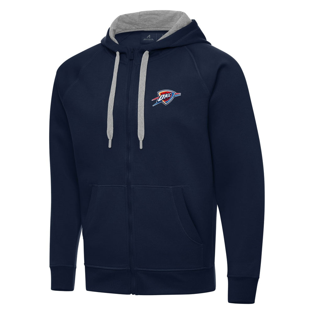 NBA Oklahoma City Thunder Antigua Big & Tall Victory Full-Zip Hoodie Jacket