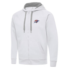 NBA Oklahoma City Thunder Antigua Big & Tall Victory Full-Zip Hoodie Jacket