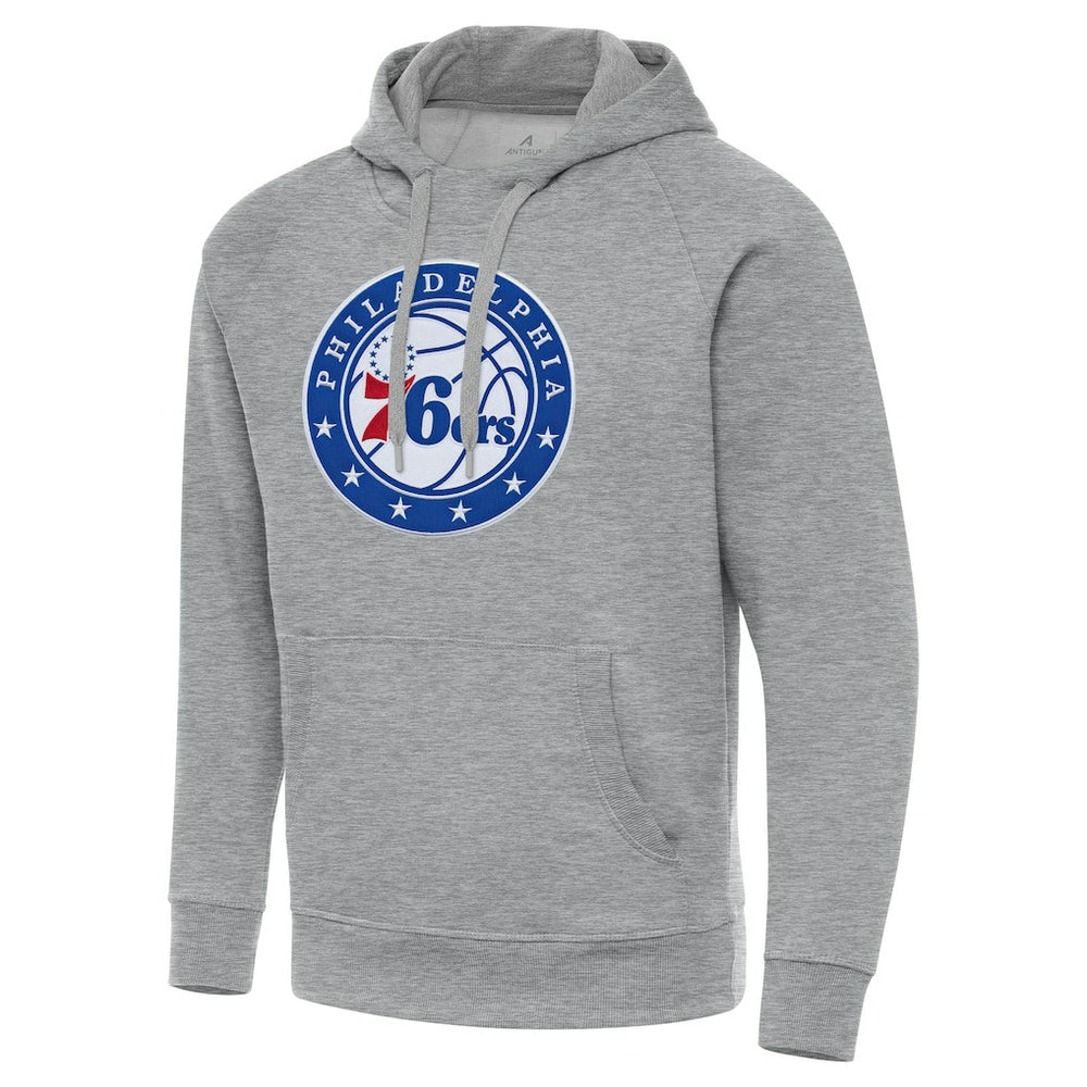 NBA Philadelphia 76ers Antigua Big & Tall Victory Raglan Pullover Hoodie