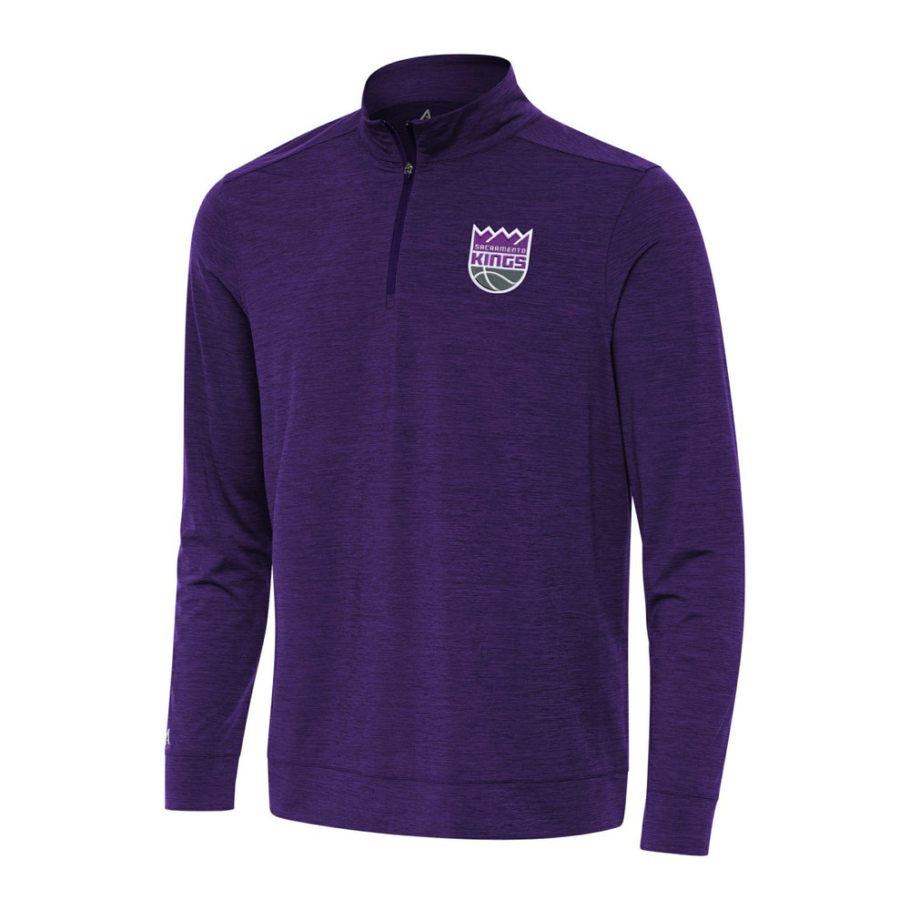 NBA Sacramento Kings Antigua Bright Quarter-Zip Top