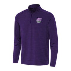 NBA Sacramento Kings Antigua Bright Quarter-Zip Top