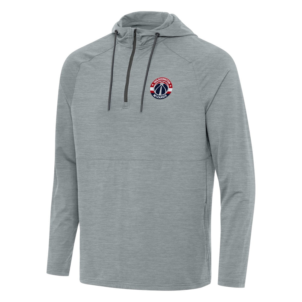 NBA Washington Wizards Antigua Spikes Raglan Quarter-Zip Hoodie