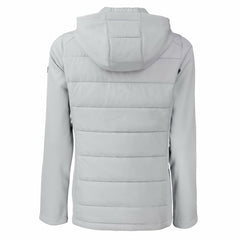 Cutter & Buck Women's Evoke Hybrid Eco Softshell Recycled Full-Zip Hooded Jacket - Cleveland Browns