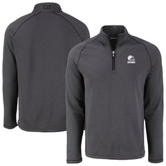 Cutter & Buck Peshastin Eco Fleece Recycled Half-Zip Pullover - Cleveland Browns