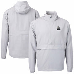 Cutter & Buck Charter Eco Recycled Anorak Half-Zip Hoodie Jacket - Cleveland Browns