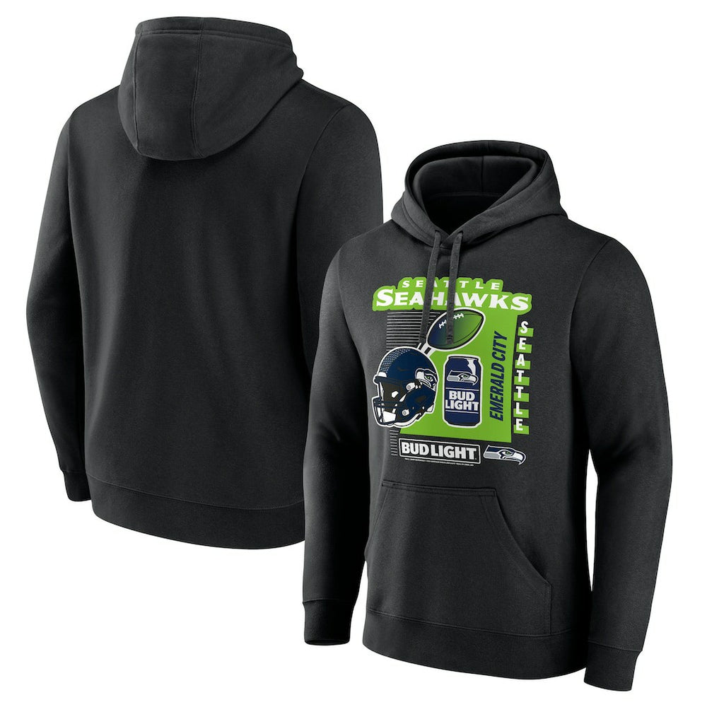 Bud Light Pullover Hoodie - Seattle Seahawks