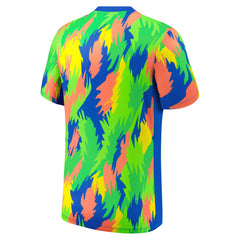 Brazil Women's National Team 2025 Academy Pro Pre-Match Performance Top - Nike Blue