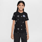 Chelsea Youth Just Do It Crest T-Shirt - Nike Black