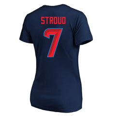 C.J. Stroud Women's Plus Size Fair Catch Name & Number Scoop Neck T-Shirt - Houston Texans